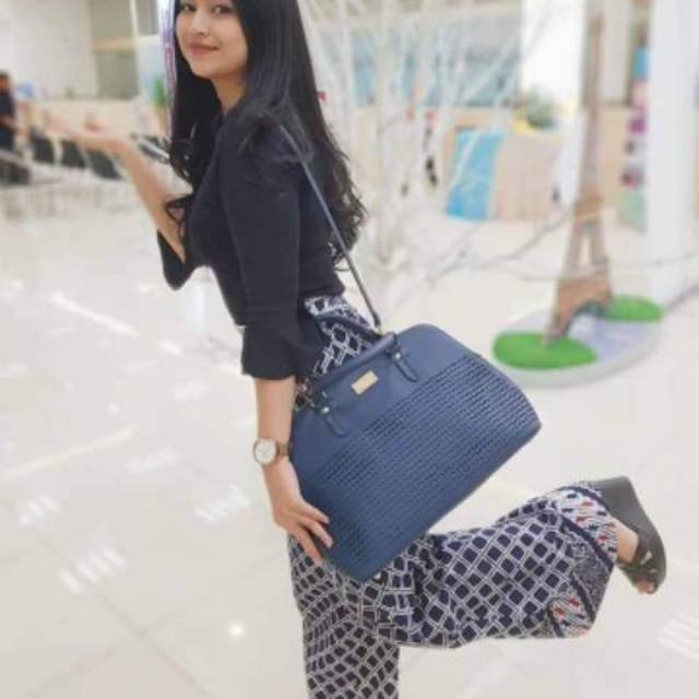 Tas laptop wanita kerja kuliah handbag wanita oriflame