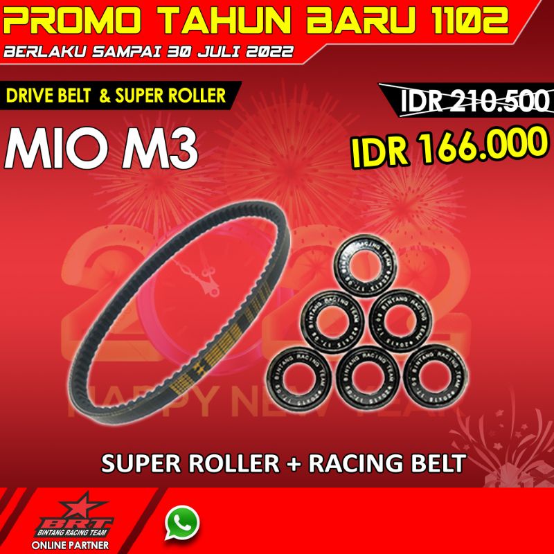 VENBELT+ROLER MIO M3