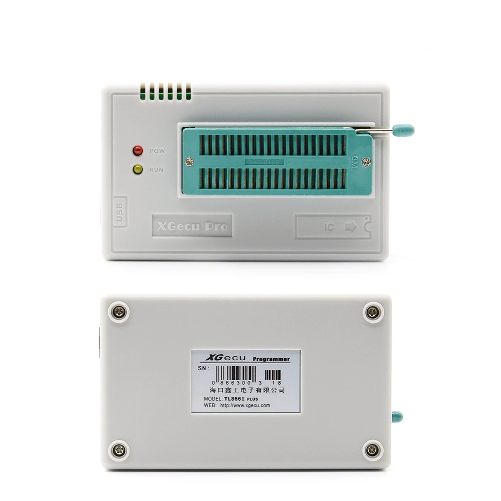 TL866II Plus Programmer Eprom Flash Dengan 6 Adaptor Support 15000 IC