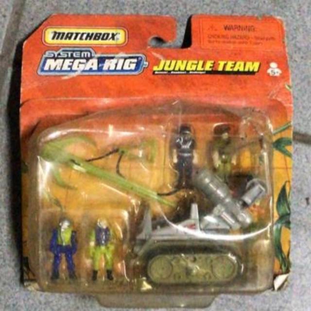matchbox mega rig jungle team