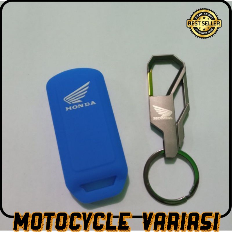 cover remot silikon plus gantungan kunci NEW PCX 160 2021