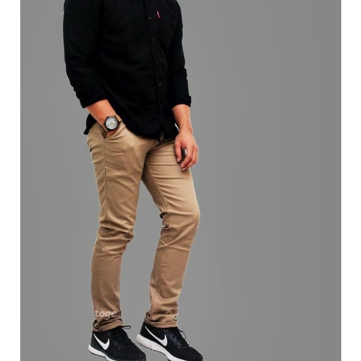 celana Chino panjang pria best Quality/ celana Chino slimfit