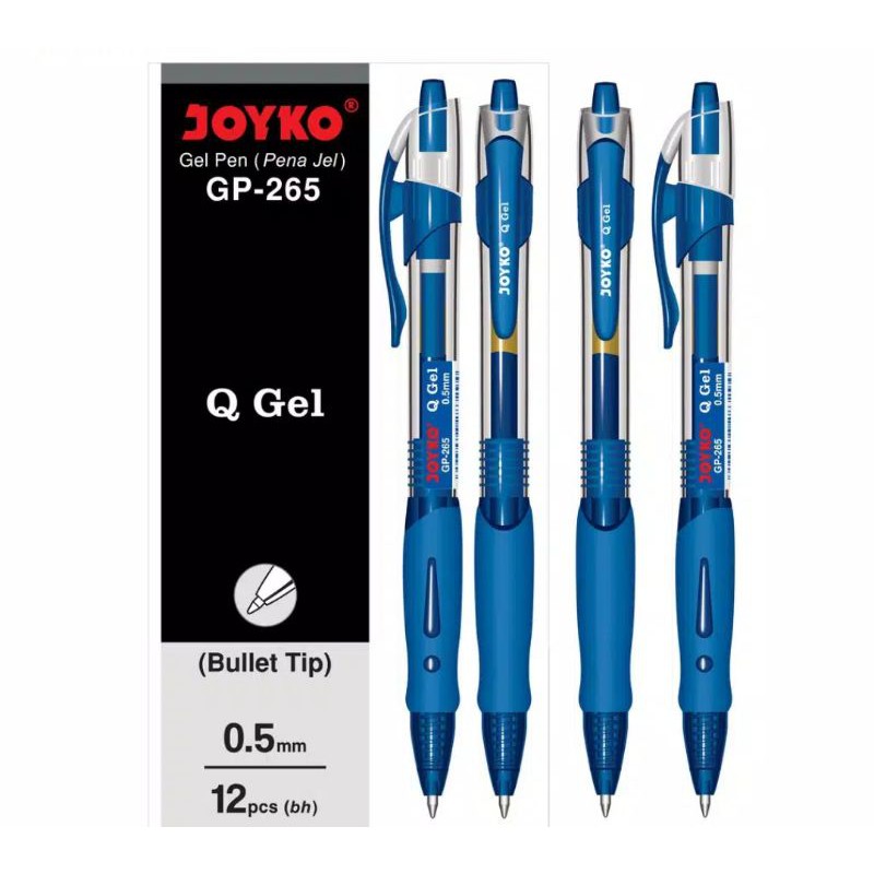 Pulpen Joyko Q Gel Cetek GP-265 0.5mm - 1 Pcs