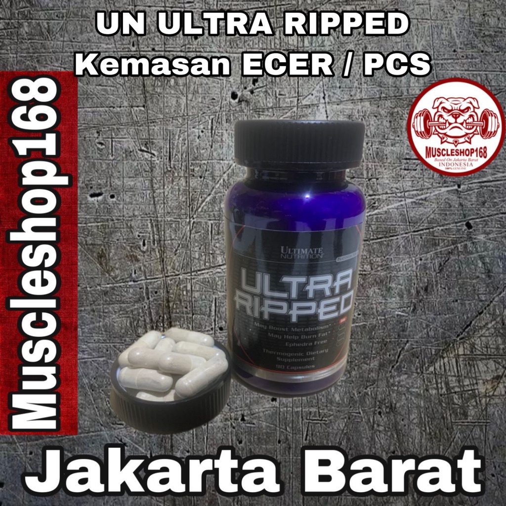 UN Ultra Ripped Fatburner Pembakar lemak kemasan ecer / pcs