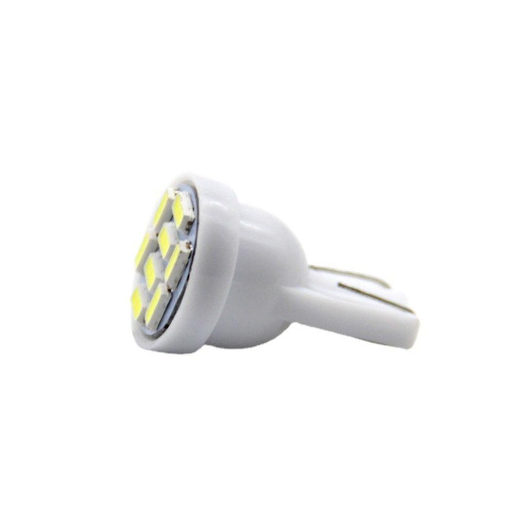 Populer 10Pcs Lampu Plat Lampu Bohlam Cahaya Putih 12V 3014smd LED Dome Map