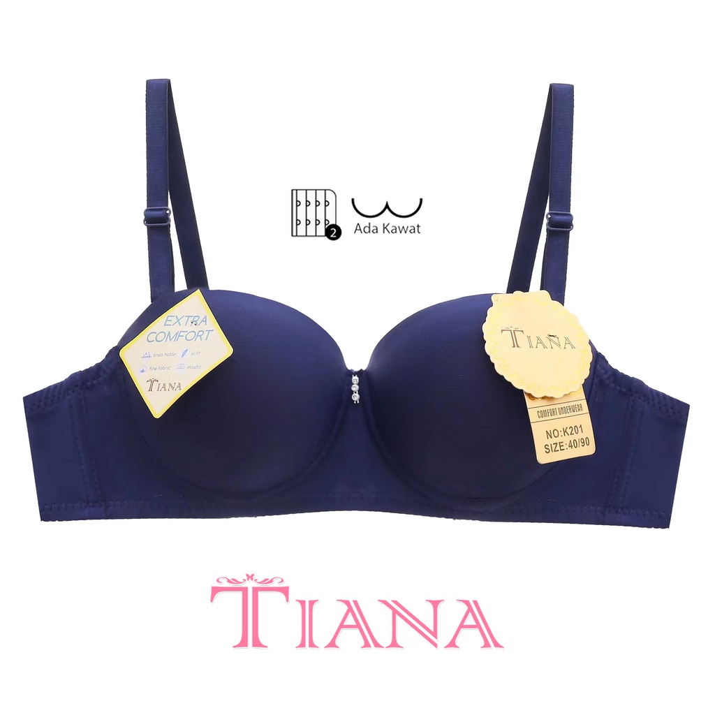 TIANA | Push Up Bra / Bra Kawat Polos / art TN K201