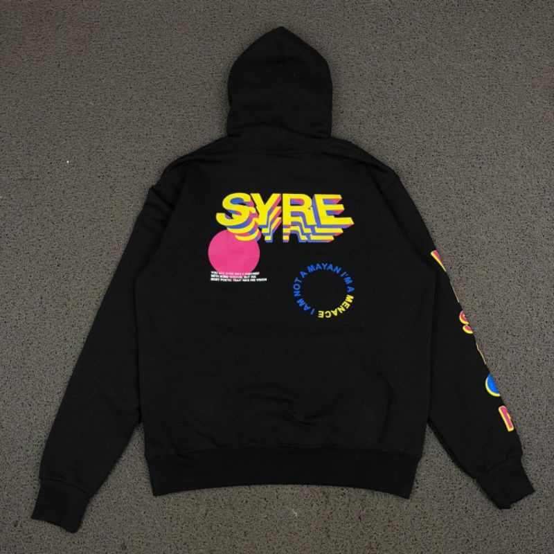 JAKET HOODIE SYRE VISSION LOGO