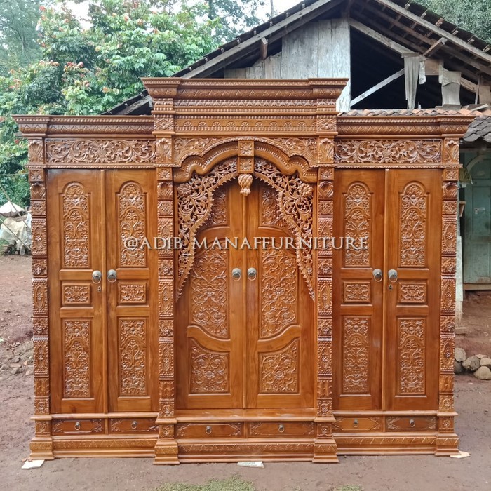 Lemari Baju Lemari Pakaian Lemari Gebyok Lemari Jati Asli Jepara