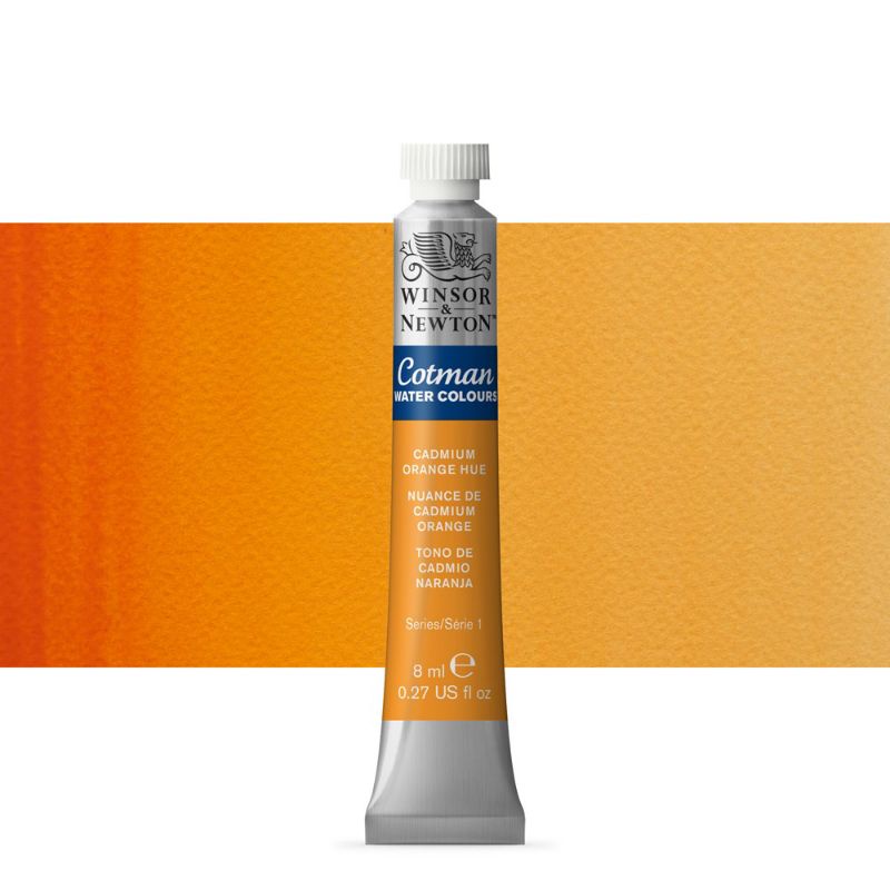 

CAT AIR COTMAN WATER COLOUR TUBE 8 ML CADMIUM ORANGE HUE WINSOR & NEWTON
