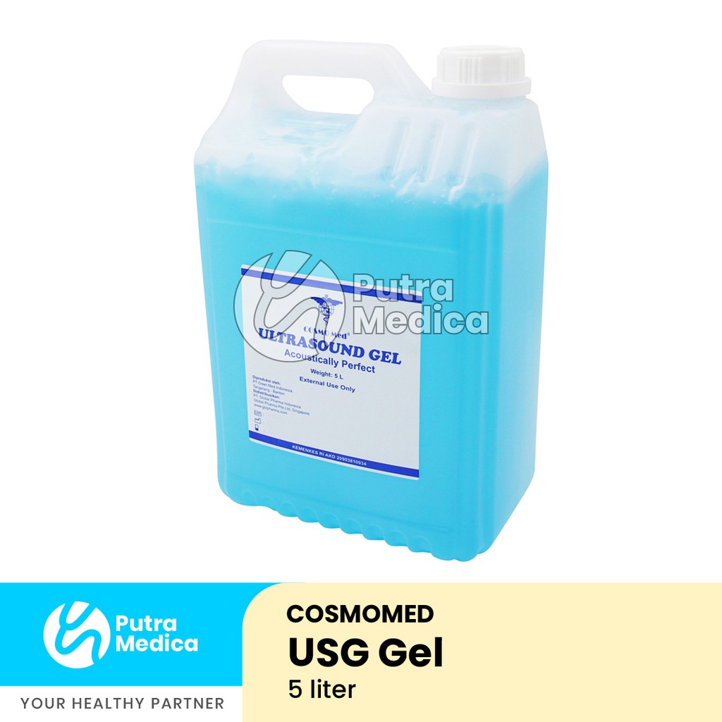 Cosmomed Ultrasound Gel 5 Liter / USG Jelly /Jel  Ultrasonografi