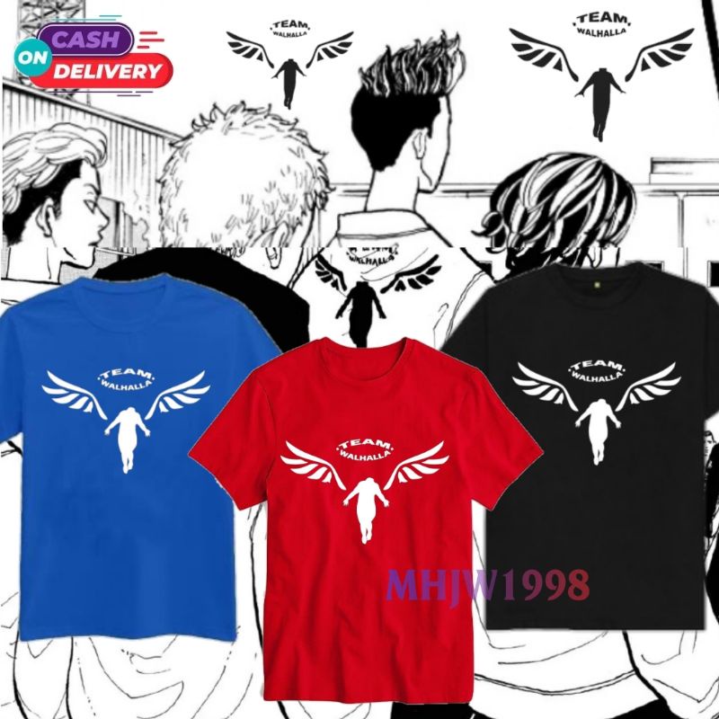 kaos anak tokyo revengers valhalla/kaos anak tokyo revengers valhala/kaos anak tokyo revengers