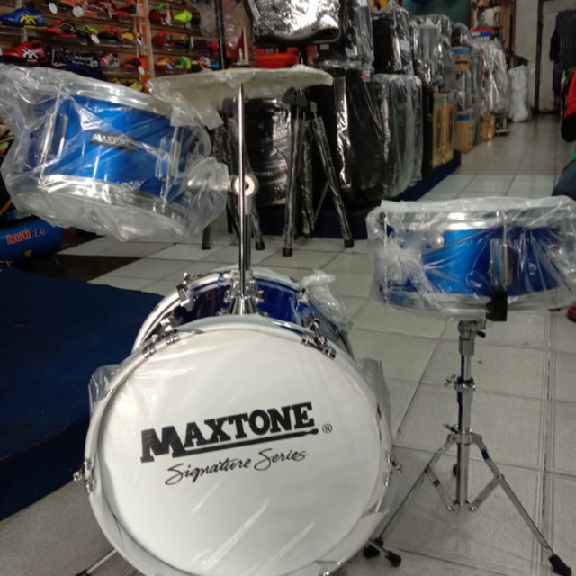 Jual Drum Set Maxtone Junior Signature Series Shopee Indonesia