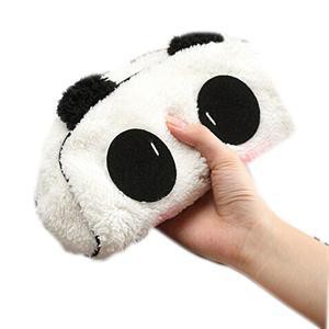 

1PCS Cute Cartoon Cat Panda Shape Soft Plush Cosmetic Makeup Bag Pouch Pen Pencil Case