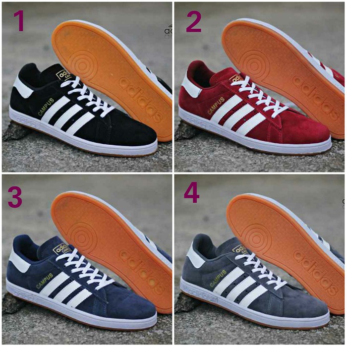sepatu adidas casual sneakers pria adidas campus murah