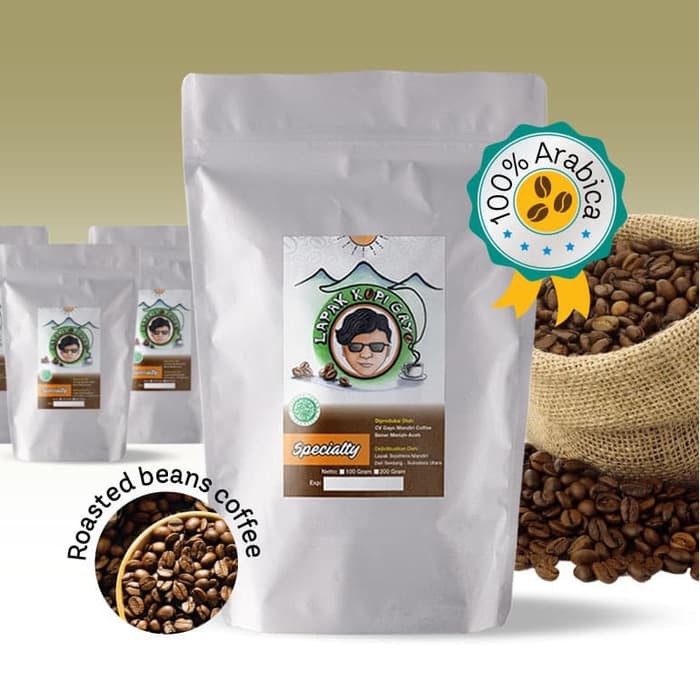 

Specialty Kopi Arabika Gayo - (Biji kopi matang) Roasted Bean 250gr