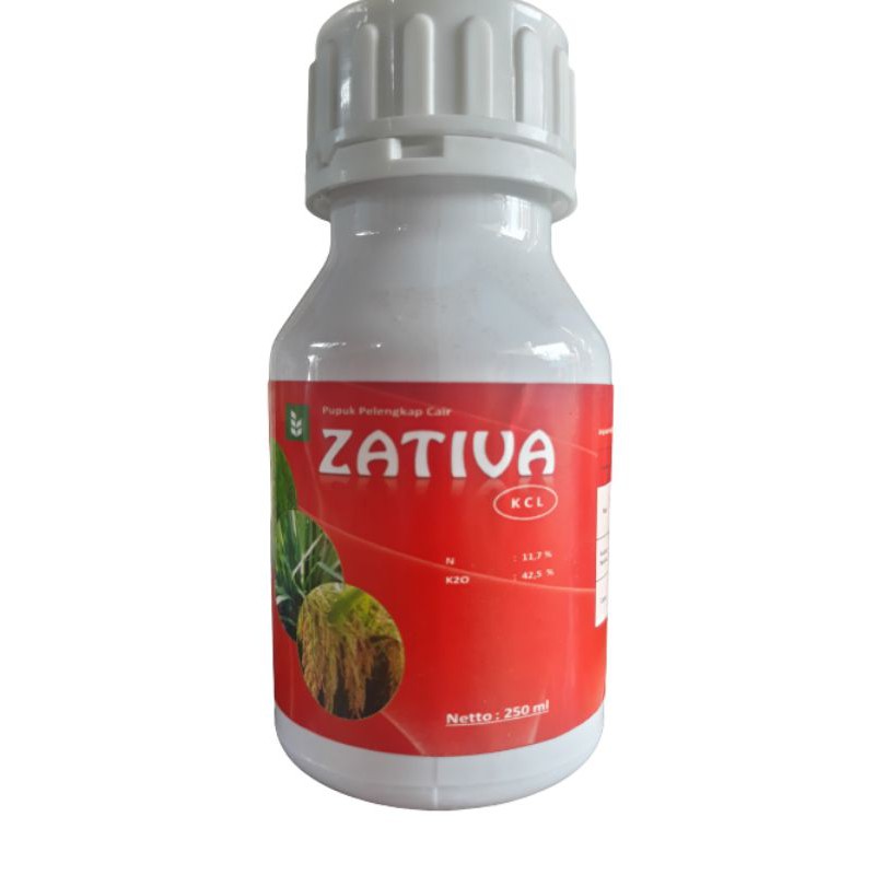PUPUK KCL ZATIVA untuk Pertumbuhan generatif tunas dan buah  @250ml -Capinghijau-