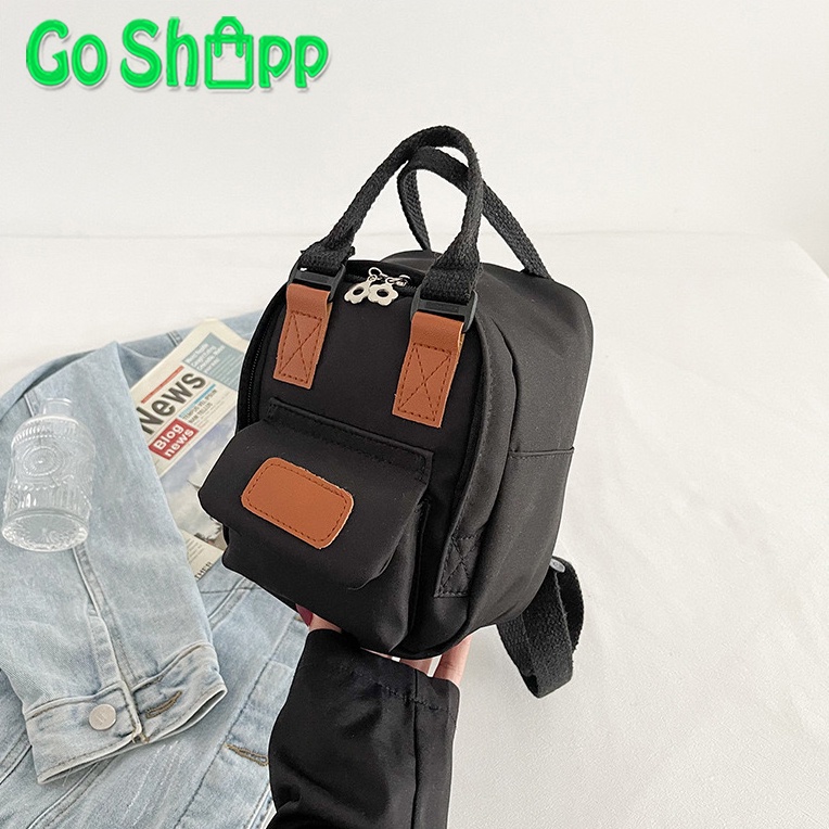 Tas Ransel Mini Wanita Import Fashion Korea - Tas Backpack Wanita Multifungsi Terbaru - Tas Wanita Lucu Kekinian [BK16]-BK16-HITAM