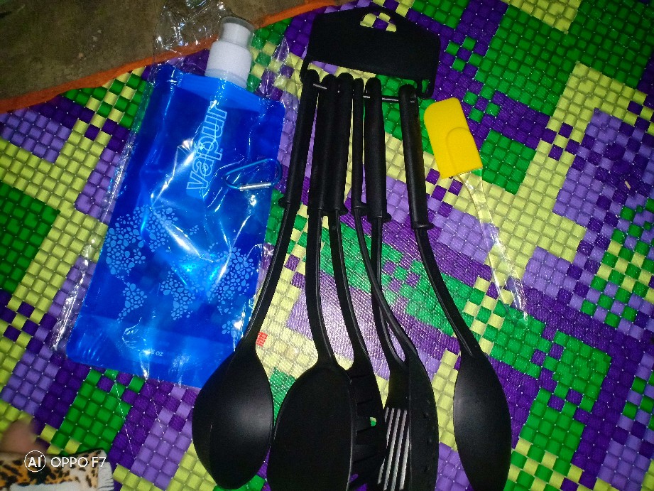 Alat Masak Spatula Set 6 - Black