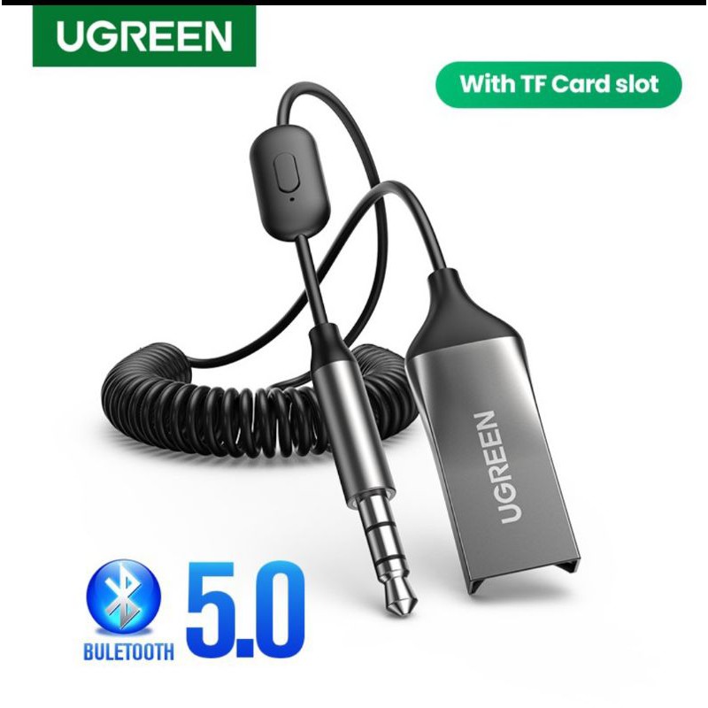 Ugreen Car Bluetooth Receiver / Transmitter with Aux 3.5mm - Bluetooth Receiver - Ugreen 70601 / 60300 Aux 3.5mm &amp; Usb Power