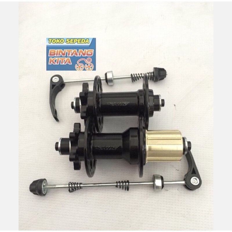 Hub Freehub Raze 36 Hole Six bolt sealbearing Jangkrik