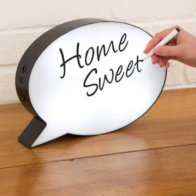 Dialogue bubble chat handwriting light box LED (1145 SZX)