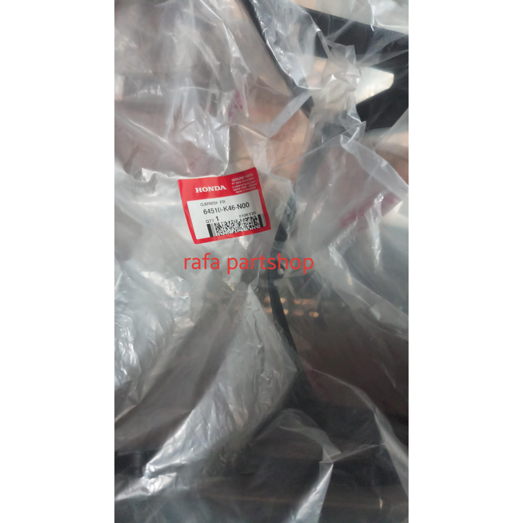 Garnish Front Depan Vario 110 FI 64510K46N00 ORI AHM
