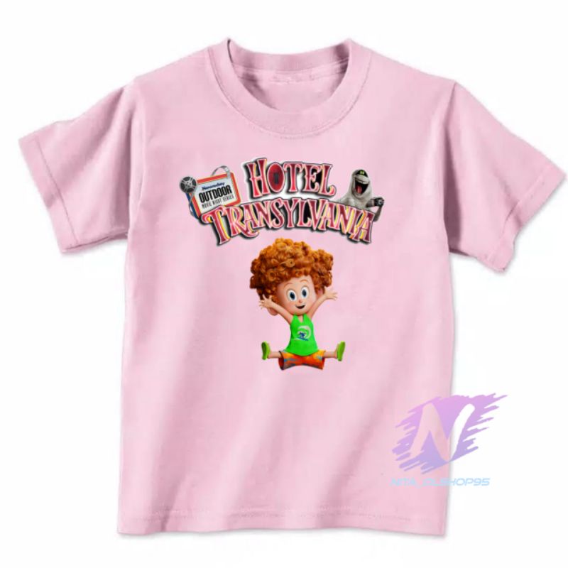kaos anak kartun the movie hotel Transylvania