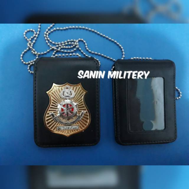 Badge Kalung penyidik Polisi/Polri / kalung KTA Polri/Polisi / Kalung KTA