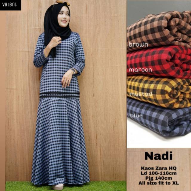 Nadi gamis muslim by valent