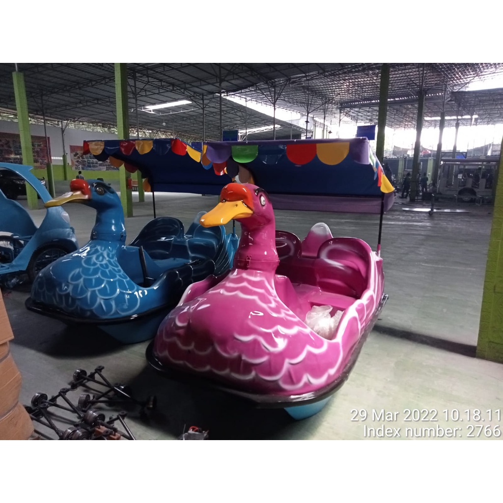 bebek fiber gowes wahana mainan air waterboom paling murah odong