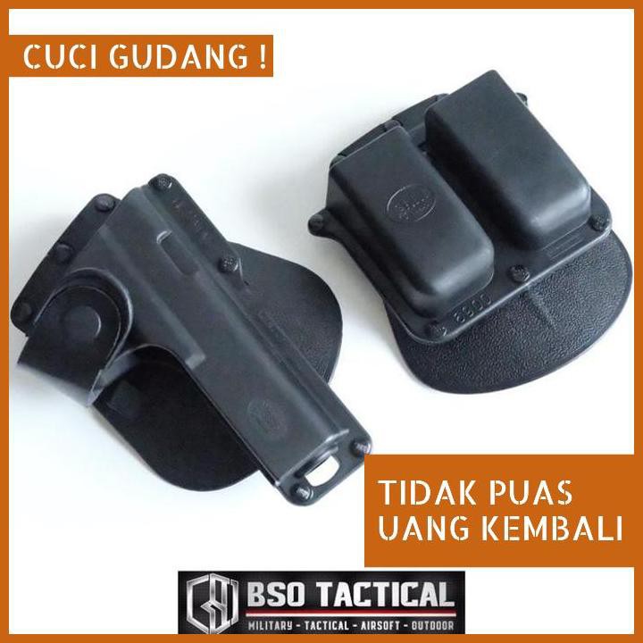 TERBARU HOLSTER PINGGANG FOBUS GLOCK 19 ELITE CONCEALED HOLSTERS IMPORT PENGIRIMAN CEPAT