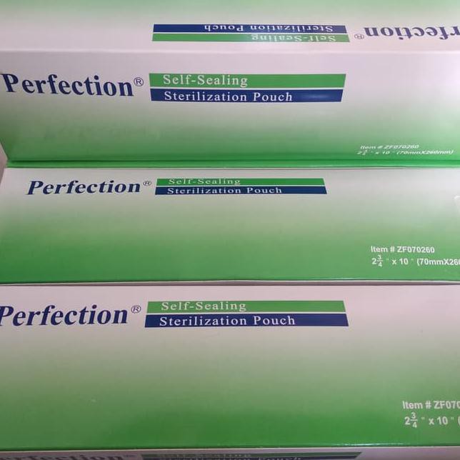 Gratis Ongkir steril Pouches ( plastik sterilisasi ) 200 pcs Terlaris