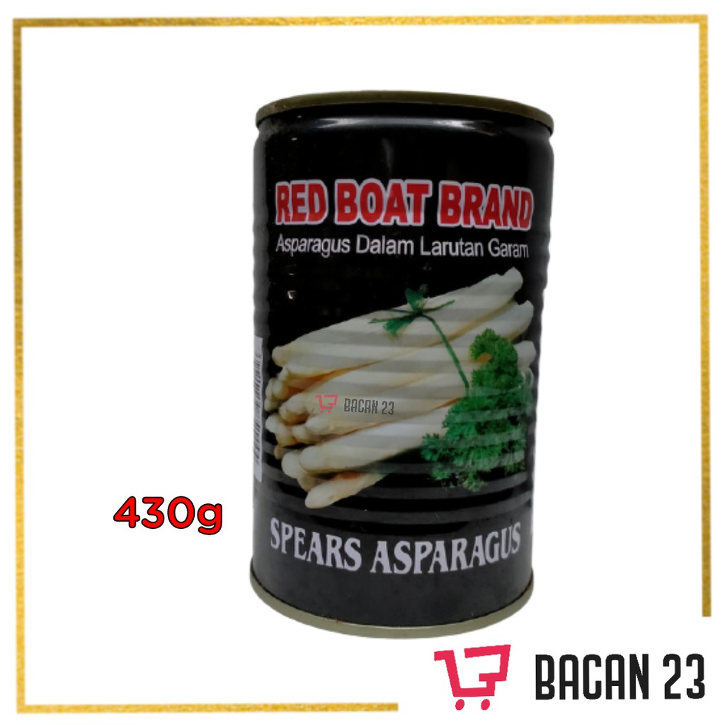 Red Boat Brand Spears Asparagus (430gr) / Asparagus Kaleng / Bacan 23 - Bacan23