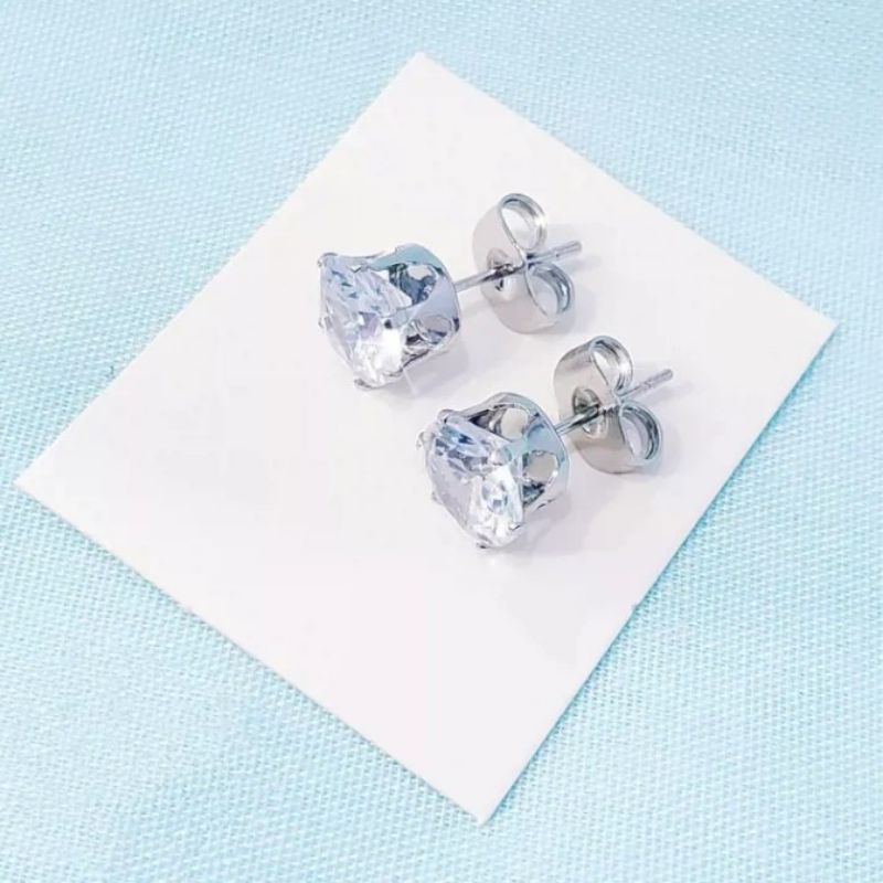 giwang tusuk mata satu titanium