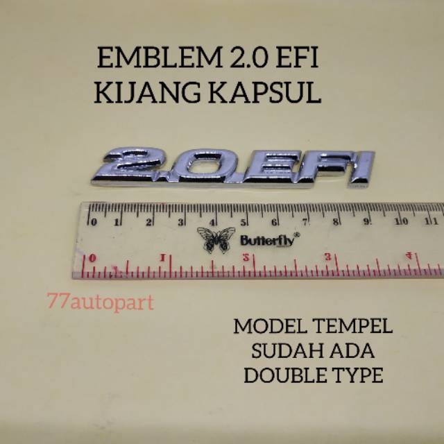 Emblem logo 2.0 efi kijang kapsul