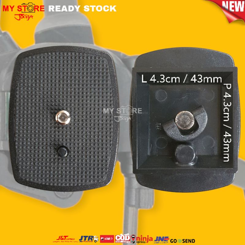 Quick Release Plate Velbon QB-4L Billig Velbon Qb-4w Quick