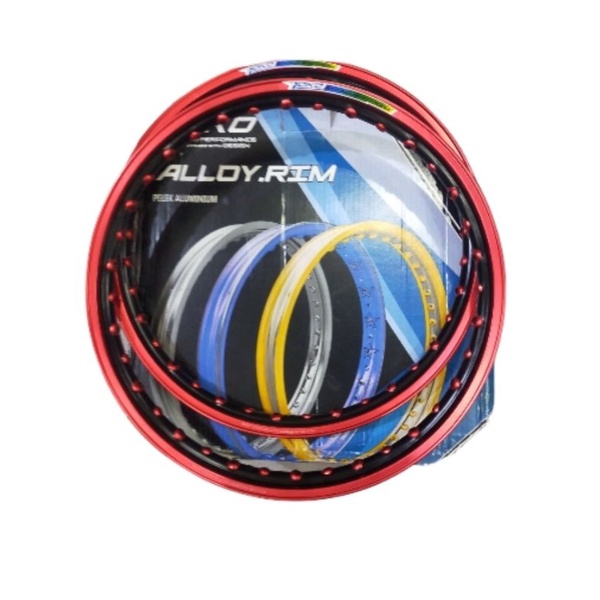 YOKO RIM VELG ER SHAPE 140 + 160 RING 17 BLUE SILVER RED BLACK