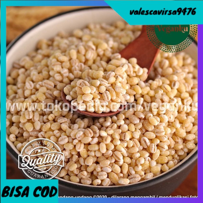 

⭐BISA COD⭐ Veganku - Biji Jali BARLEY 1kg Jali-jali Organik Premium Pearl Seed