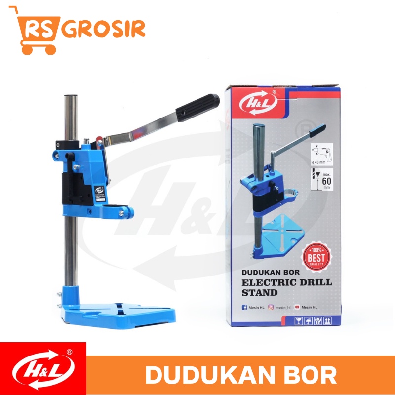H&L Stand Bor Drill Dudukan Bor Electric Drill Stand
