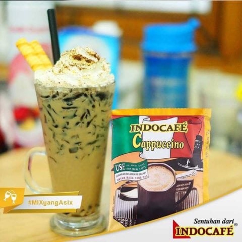 

indocafe cappuccino kopi capucino 10pcs