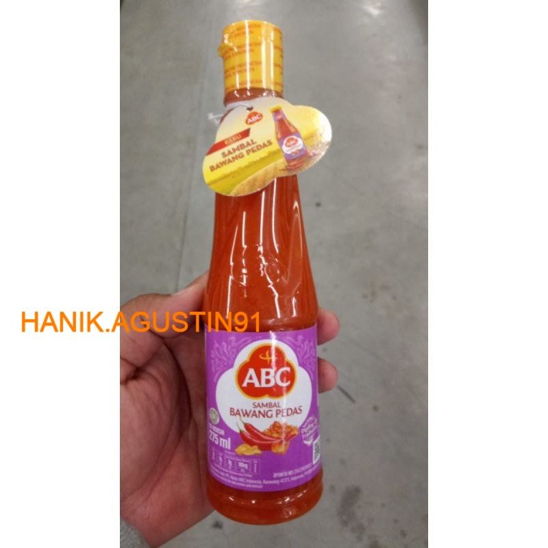 

ABC Sambal Bawang Pedas 275 ml