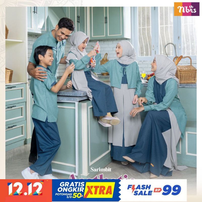 Sarimbit Nibras Baju muslim coupel sarimbit keluarga nibras sarimbit keluarga nibras terbaru sarimbi