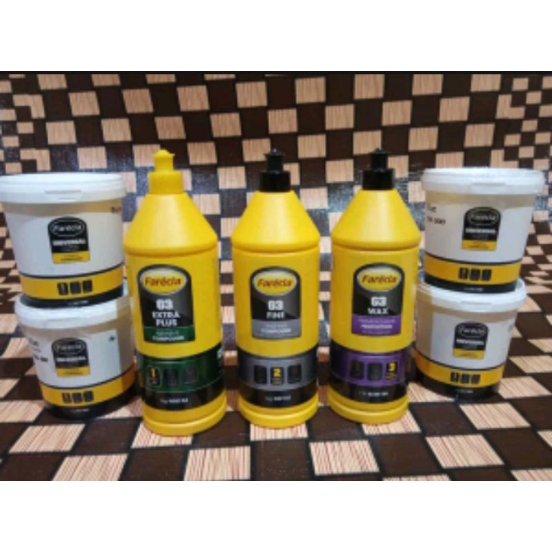 farecla G3 extra plus step 1 compond kemasan 1liter utuh obat poles mobil pengkilap mobil perawatan 