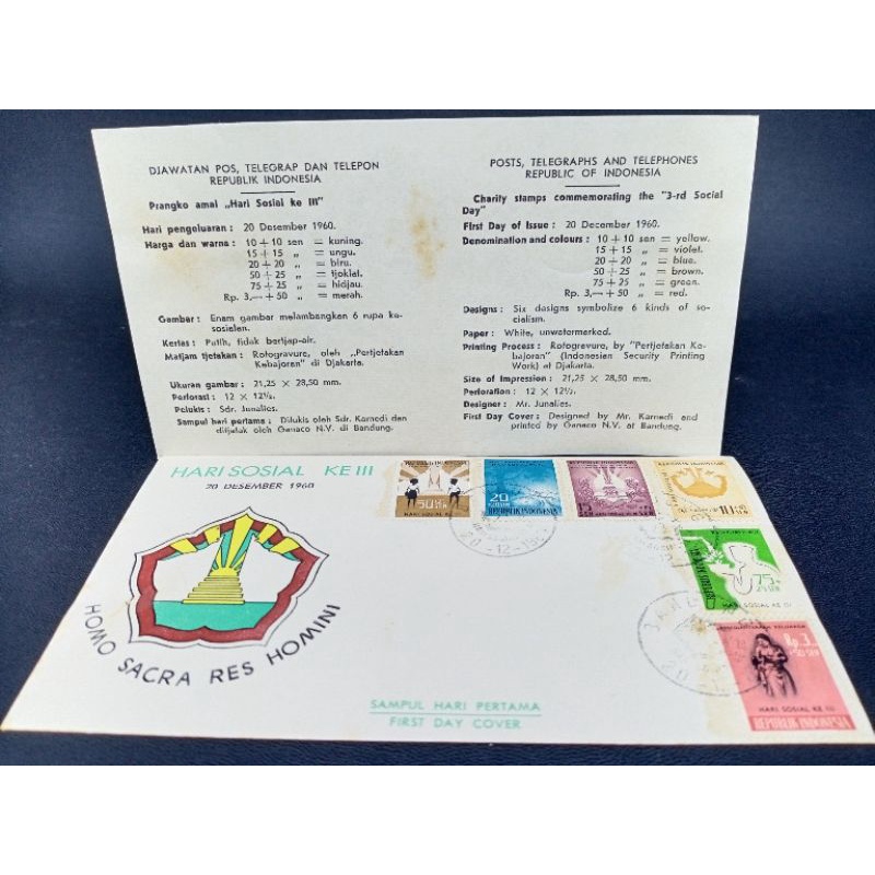 

Sampul Hari Pertama Perangko Hari Sosial Ke 3