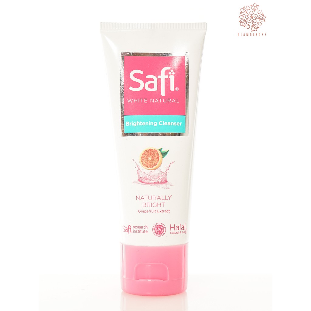 ❤️Glamouroseshop❤️ Safi White Natural Brightening Cleanser Naturally Bright Grape Fruit 50gr