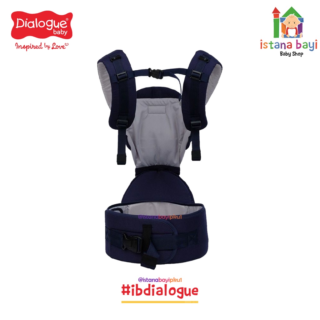 Dialogue Baby Hipseat Airflow 7in1 Moonlight Series DGG1035/DGG1034 - Gendongan Bayi