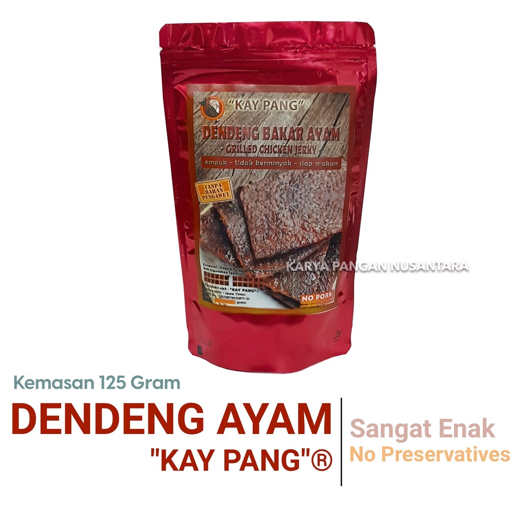 

Dendeng Ayam 125 Gram Dendeng Bakar Ayam Dendeng Panggang Ayam
