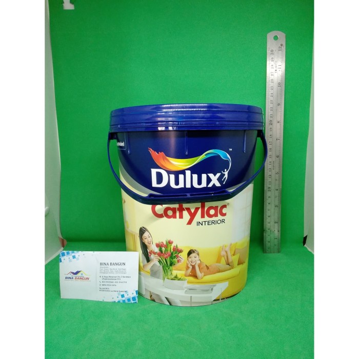 Cat Tembok Dulux Catylac Interior 44475 PUTIH LAGUNA (Galon) 5 Kg
