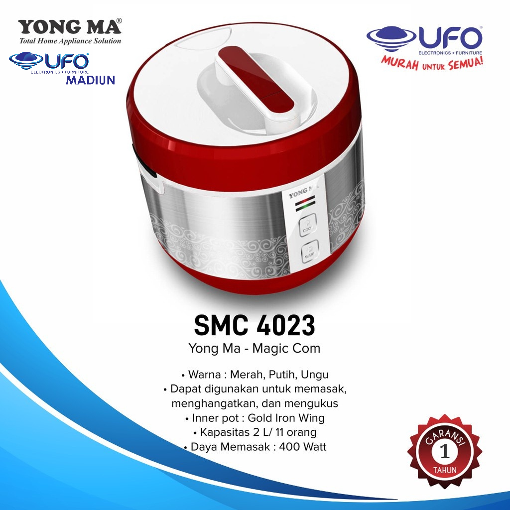 Yong Ma Magic Com 2 Liter SMC4023