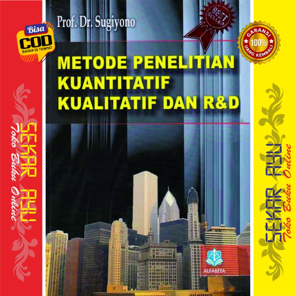 Jual Buku Metode Penelitian Kuantitatif Kualitatif Dan Randd Sugiyono